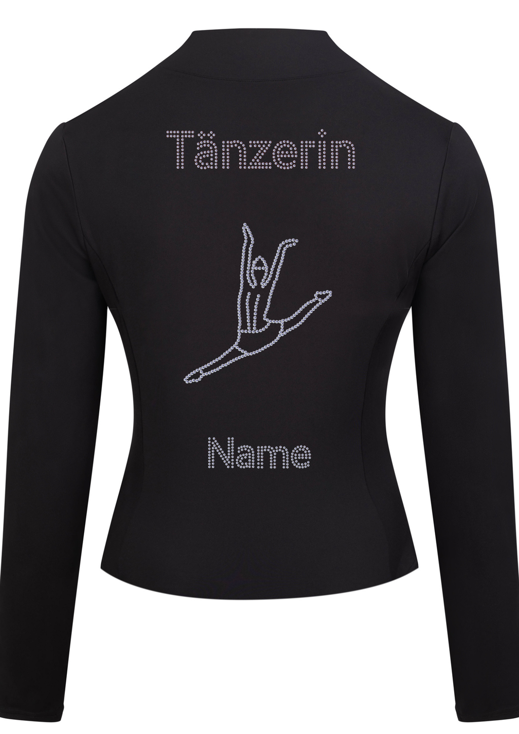Sportjacke Damen Strass "Tänzerin"