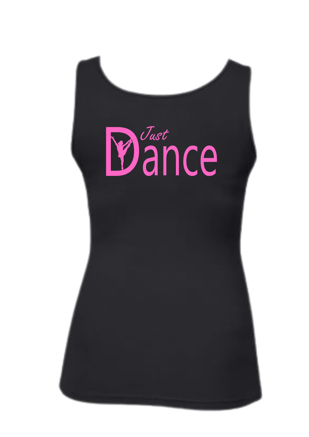 Damen T-Shirt / Funktionshirt / Top Druck "Just Dance"