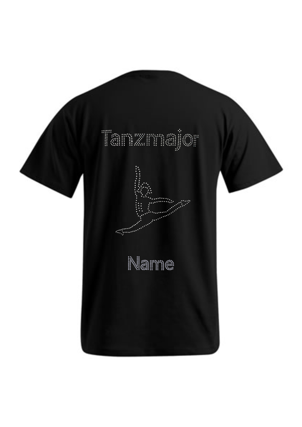 Herren Funktionshirt Strass "Tanzmajor"