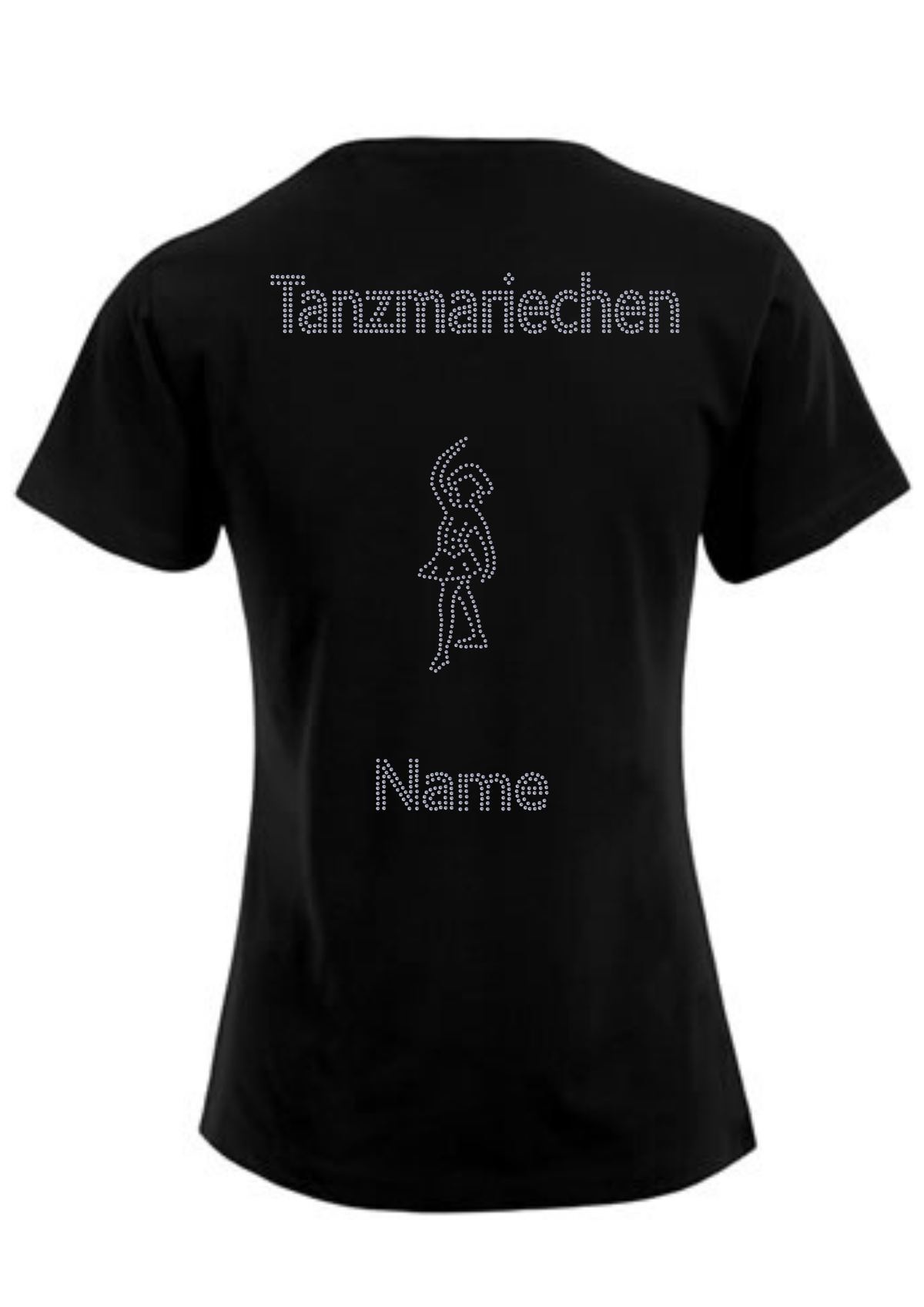 Damen Funktionsshirt Strass „Tanzmariechen“