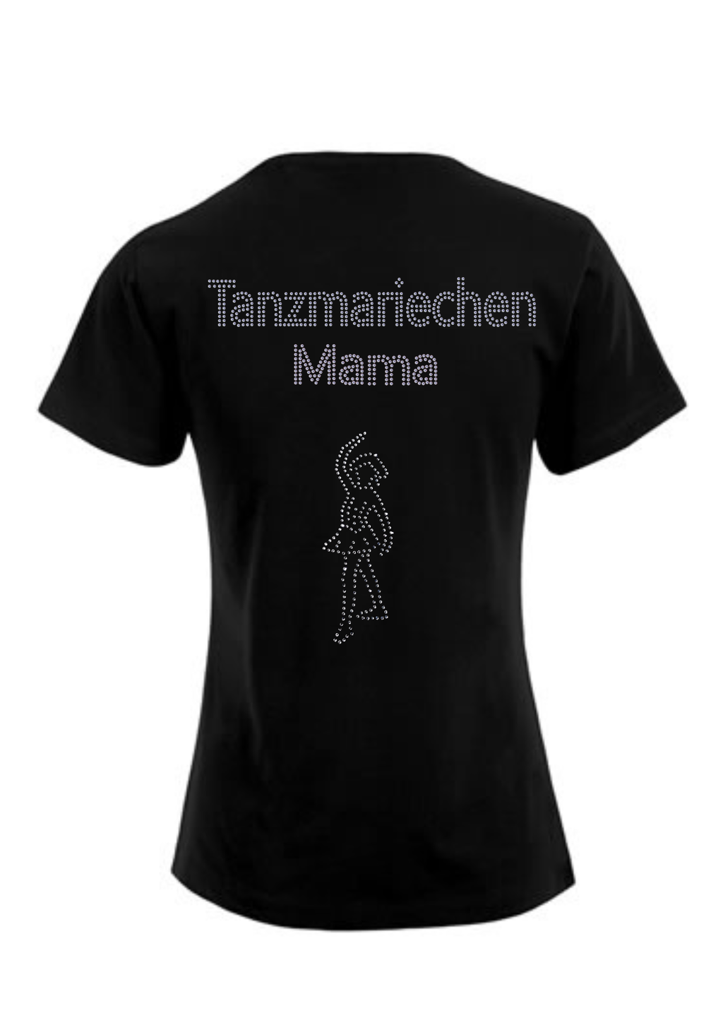 Damen T-Shirt Strass „Mama“