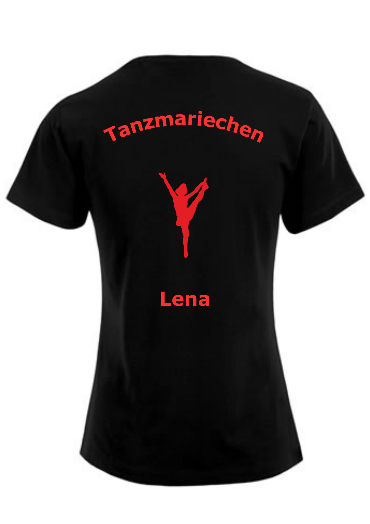 Damen T-Shirt / Funktionshirt / Top Druck "Tanzmariechen"
