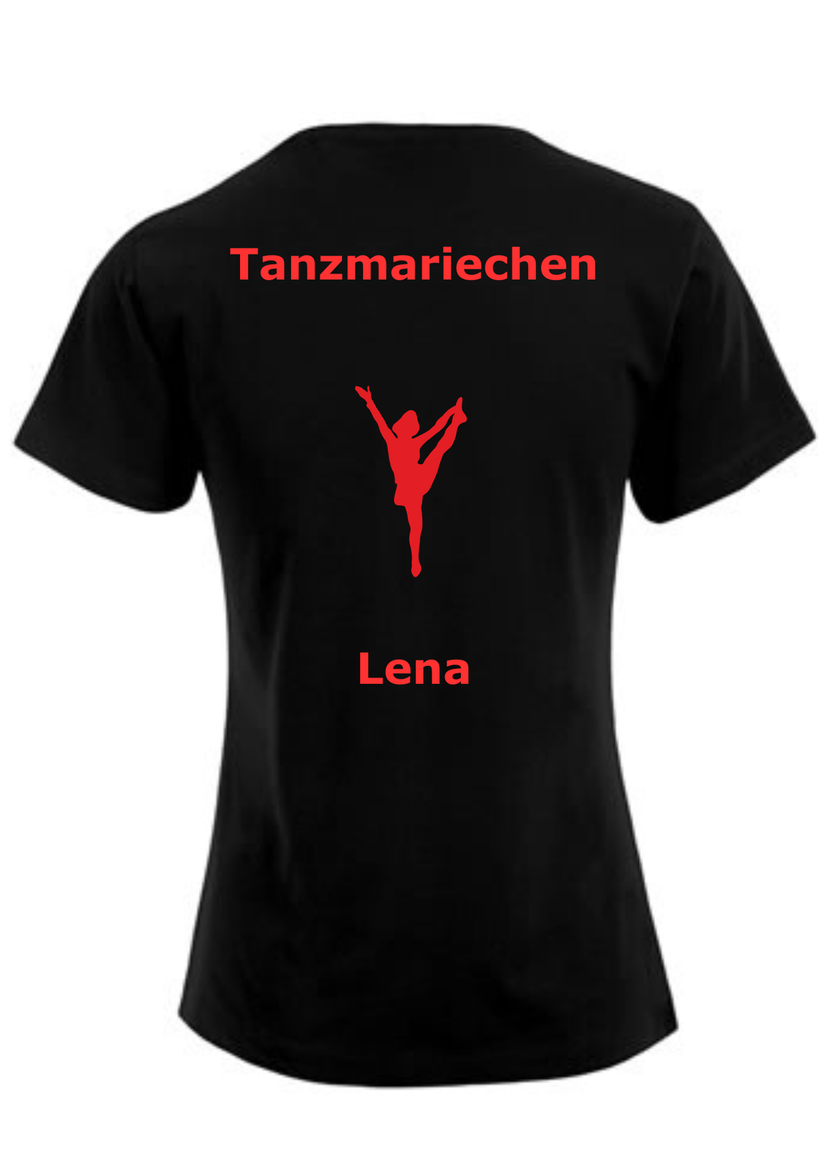 Damen T-Shirt / Funktionshirt / Top Druck "Tanzmariechen"