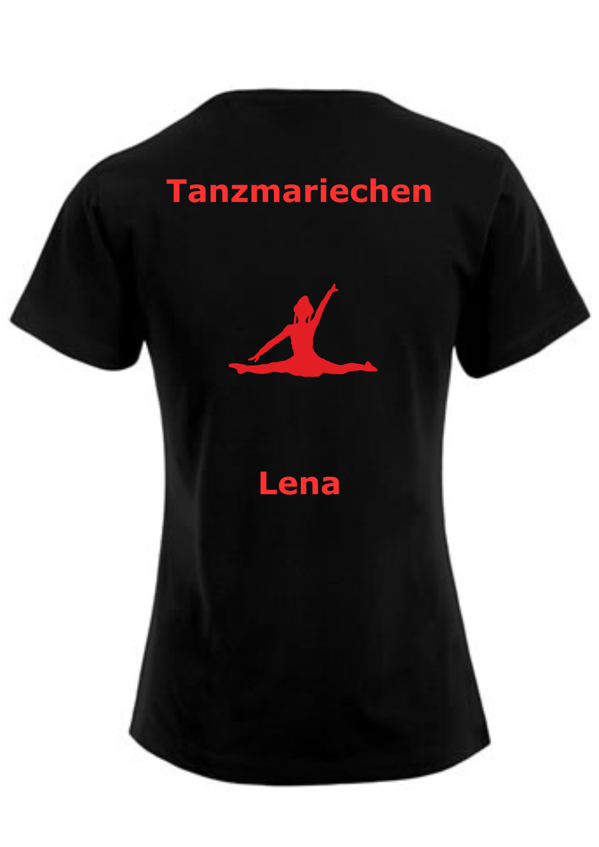 Damen T-Shirt / Funktionshirt / Top Druck "Tanzmariechen"