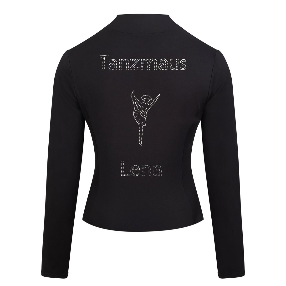 Sportjacke Damen Strass "Tanzmaus"