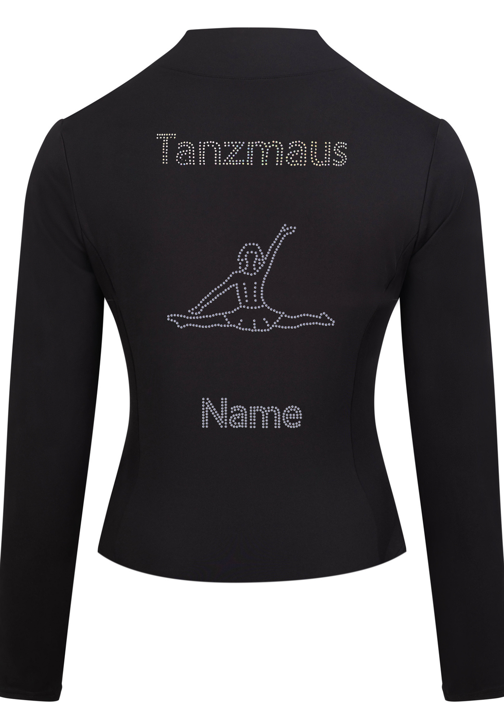 Sportjacke Damen Strass "Tanzmaus"