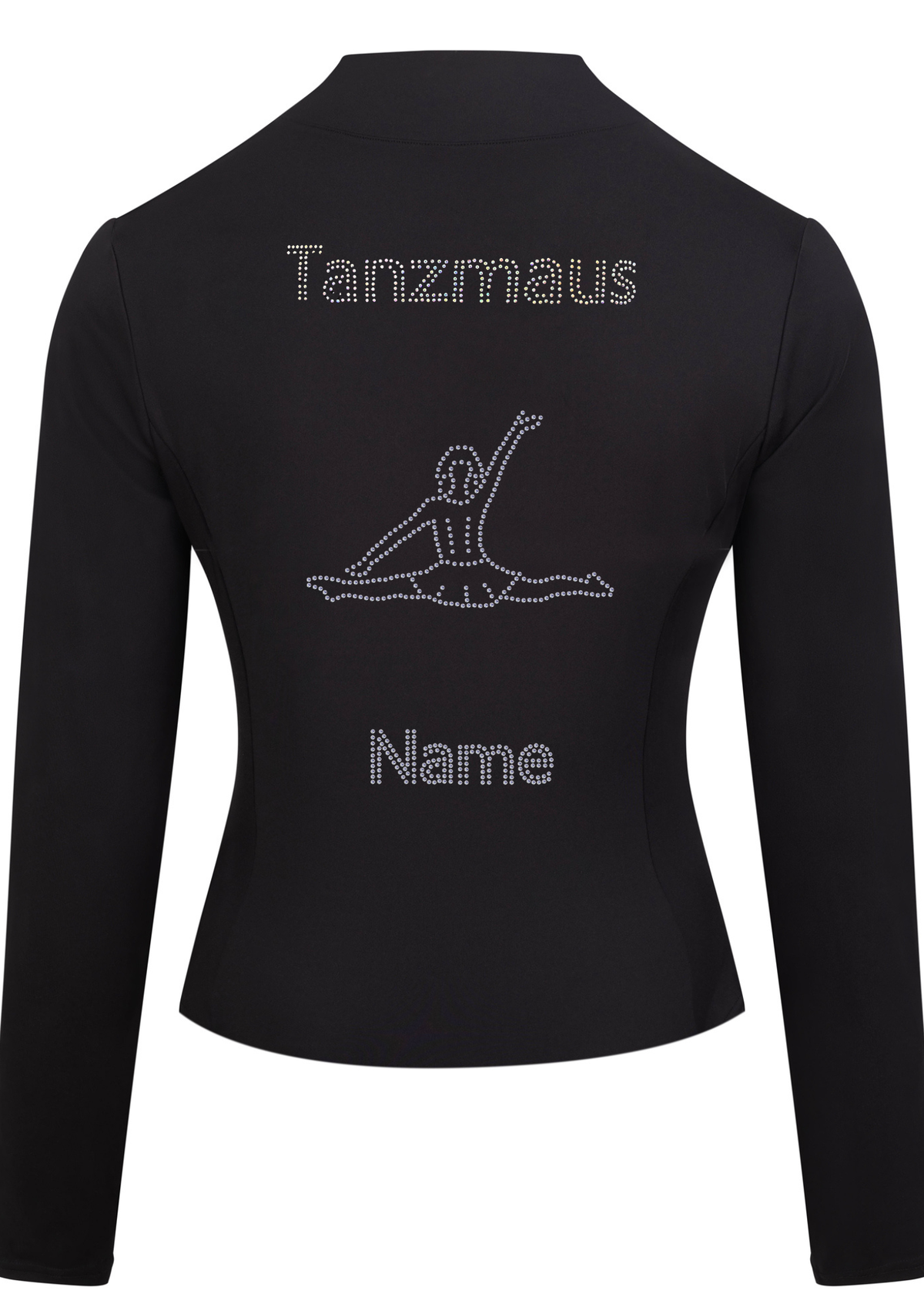 Sportjacke Damen Strass "Tanzmaus"