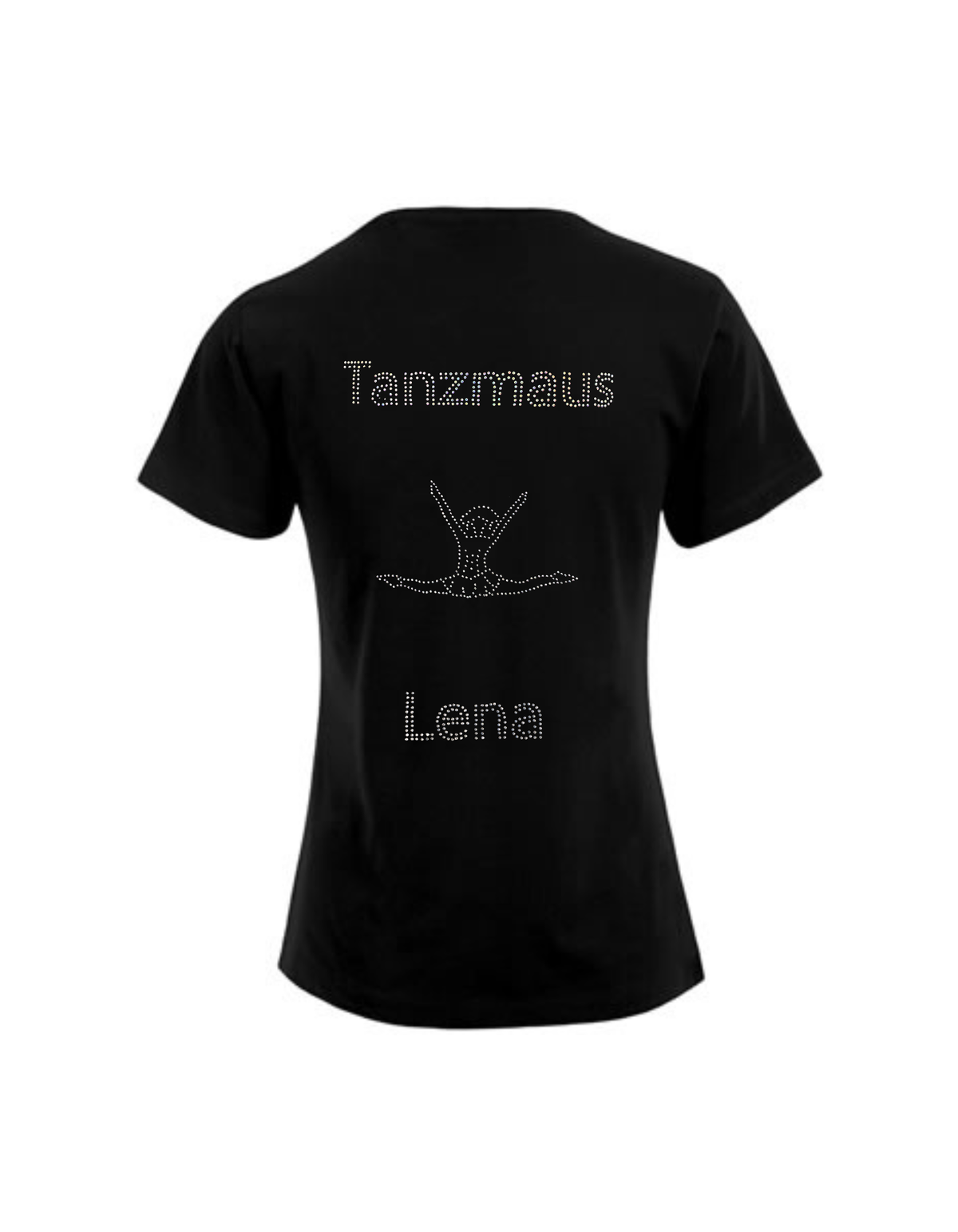 Girls Funktionsshirt Strass „Tanzmaus"