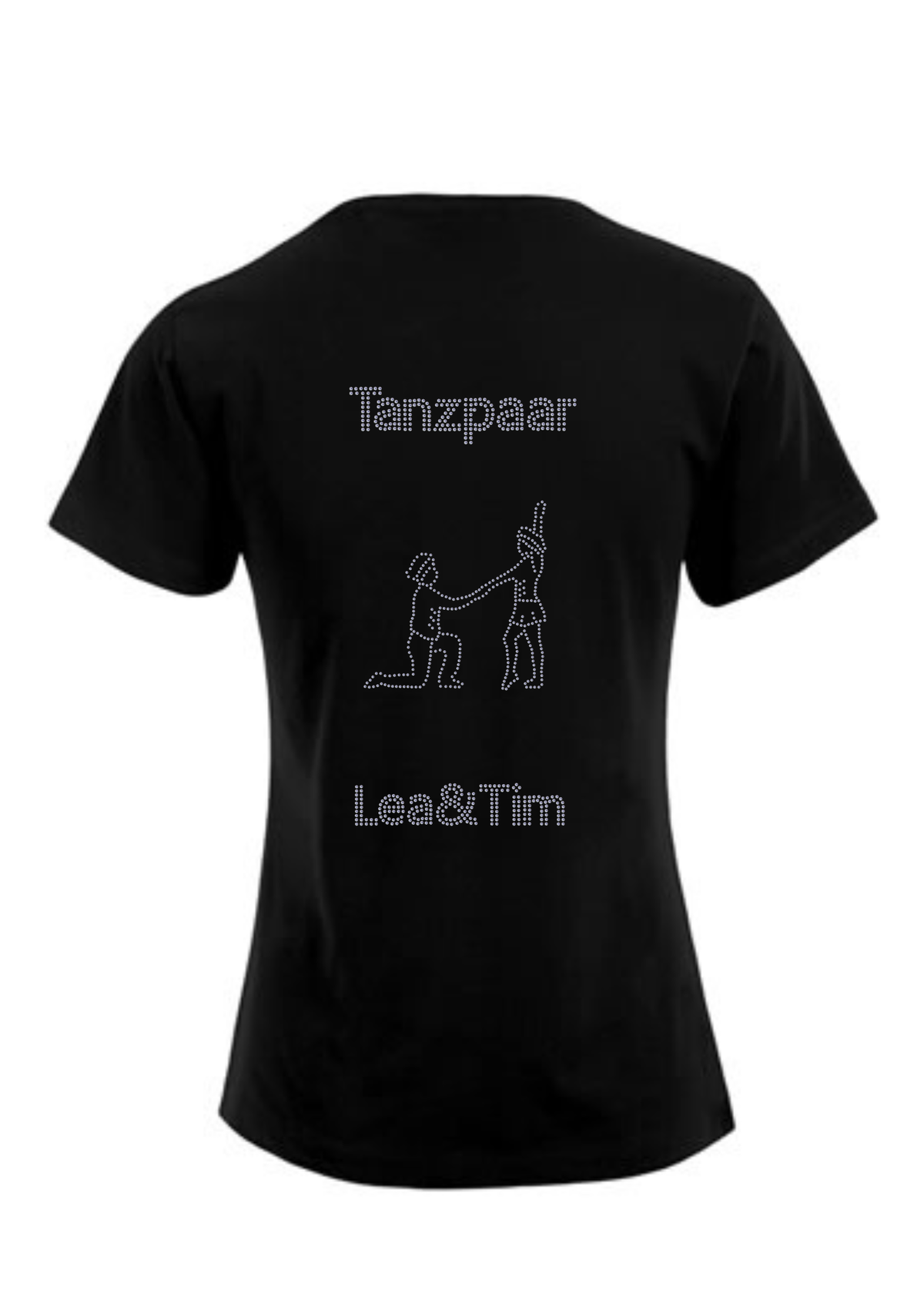 Kids Funktionsshirt Strass „Tanzpaar“