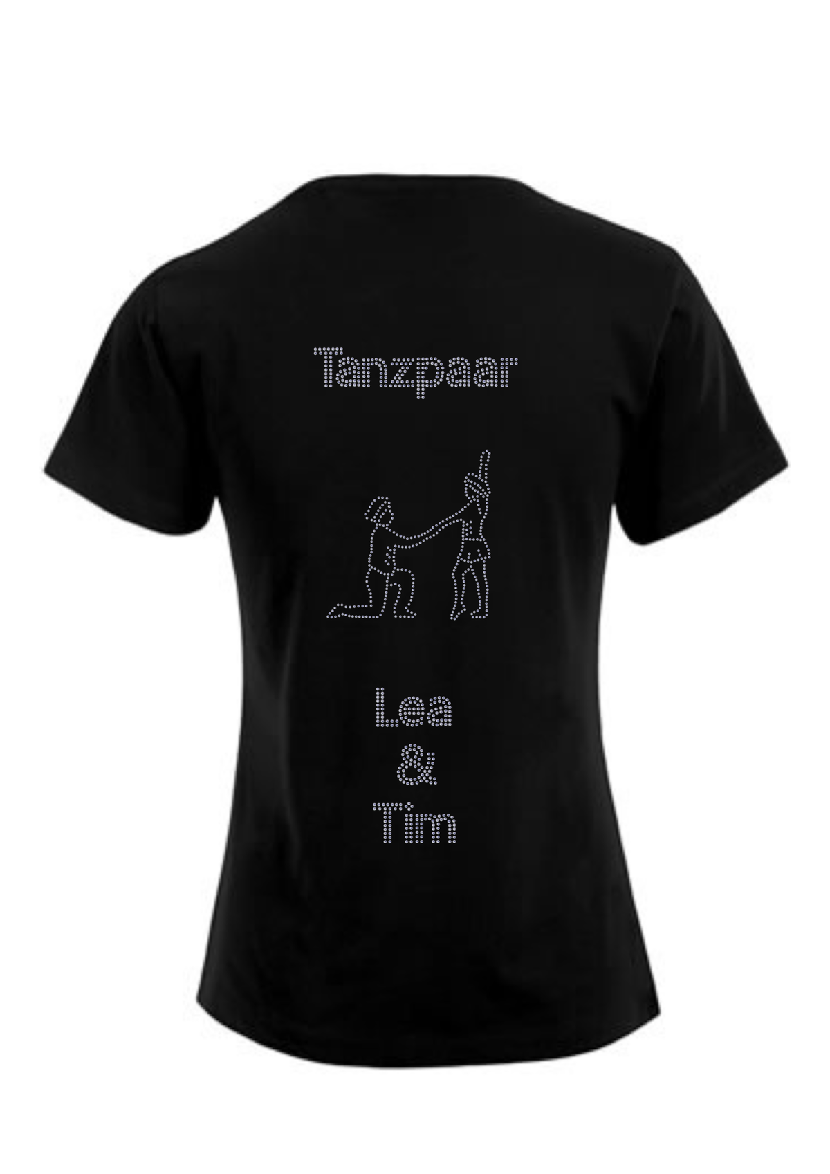 Kids Funktionsshirt Strass „Tanzpaar“