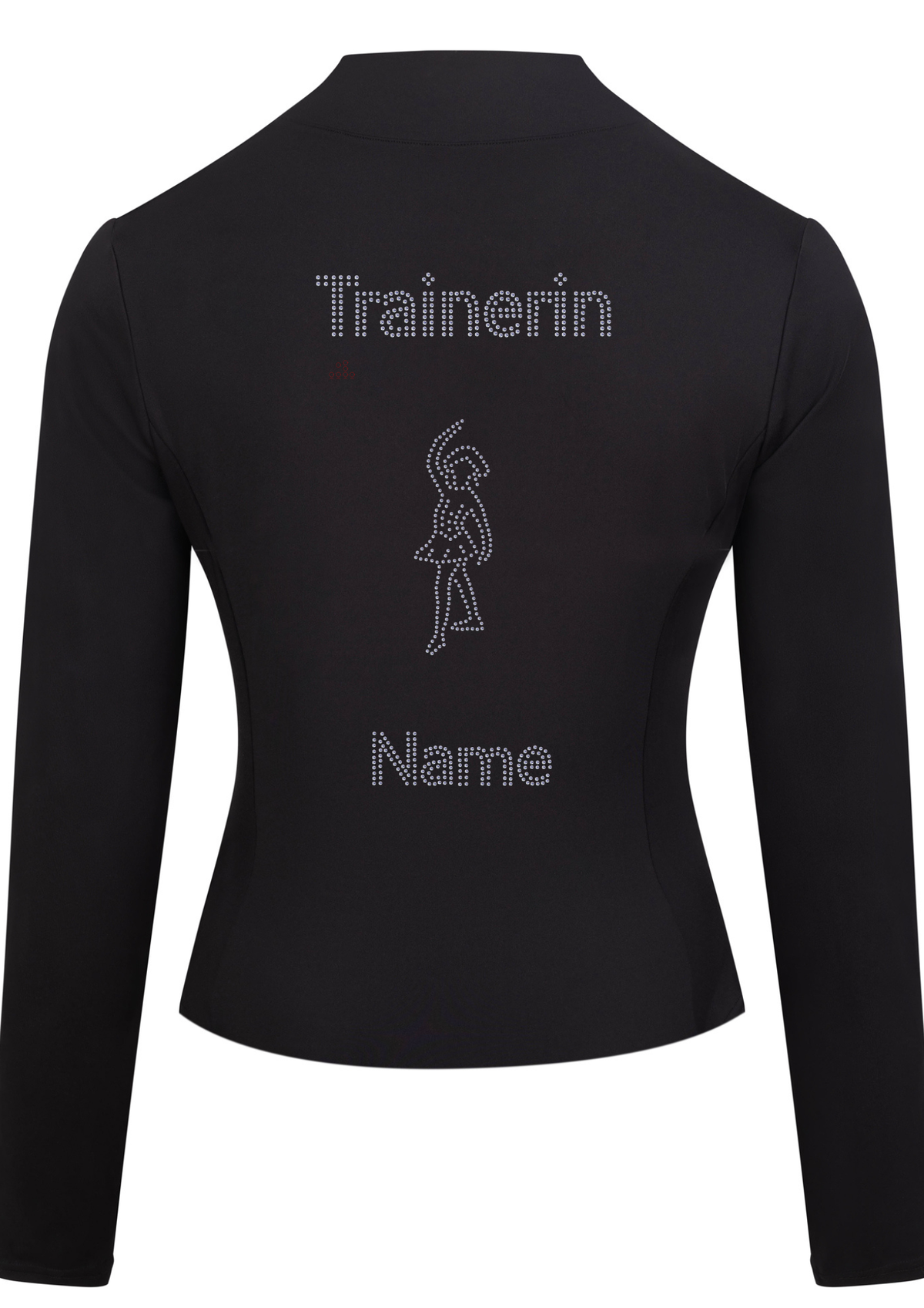 Sportjacke Damen Strass "Trainerin"
