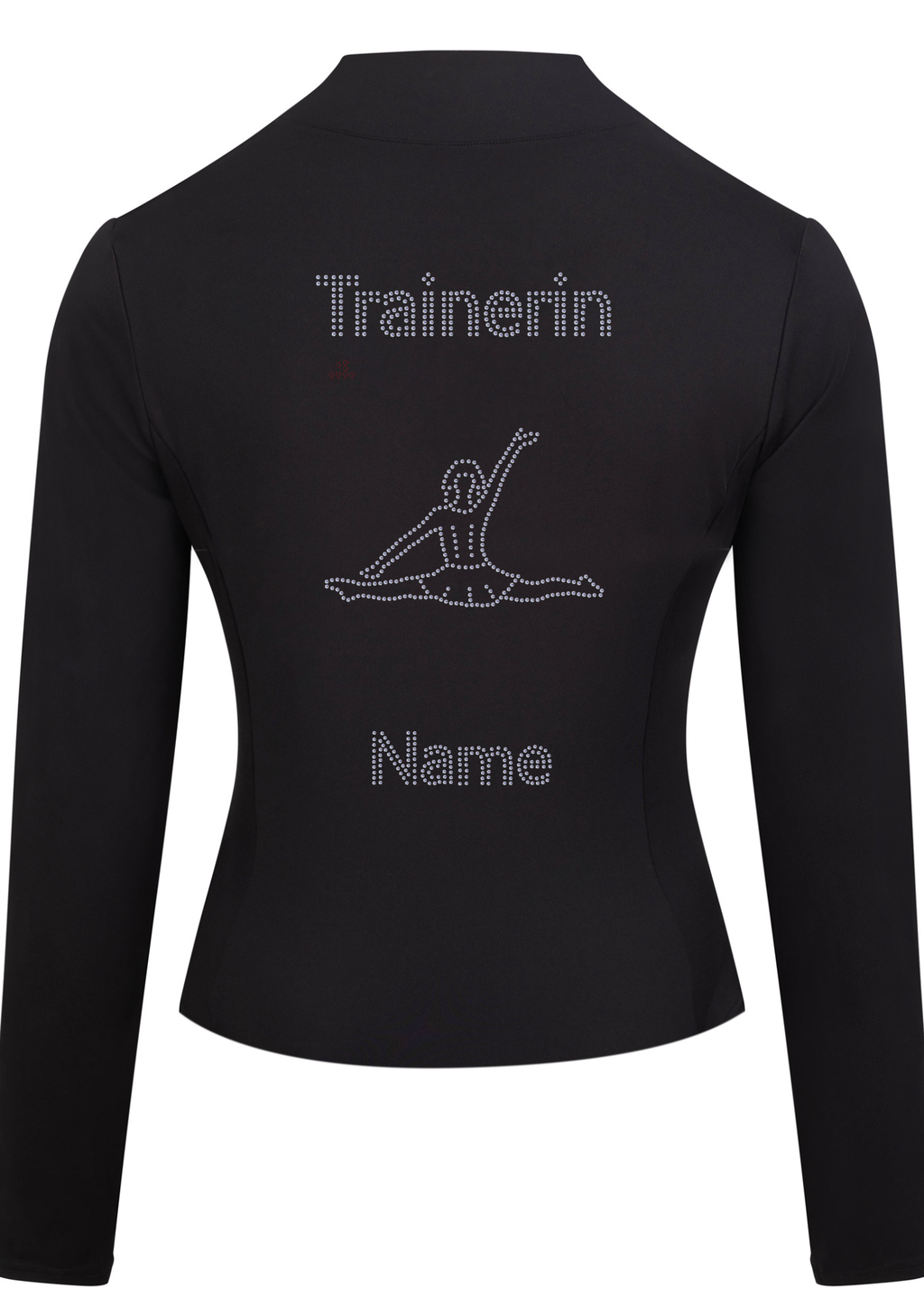 Sportjacke Damen Strass "Trainerin"