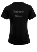 Damen T-Shirt Strass „Trainerin“