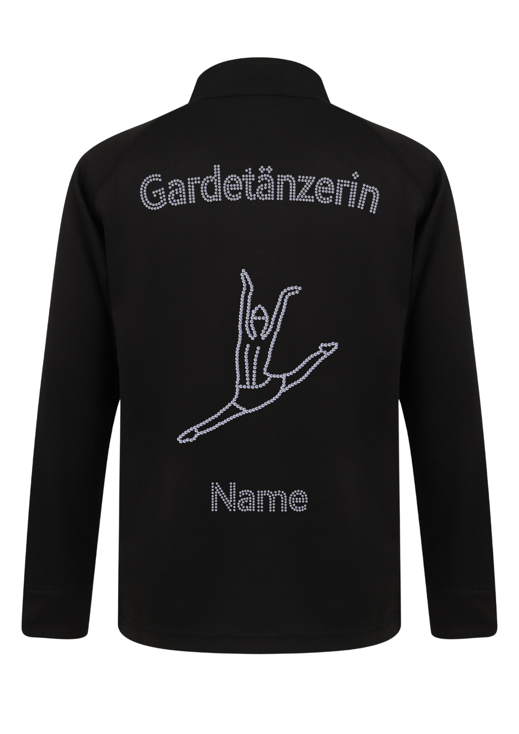 Sportjacke Kids Strass "Gardetänzerin"