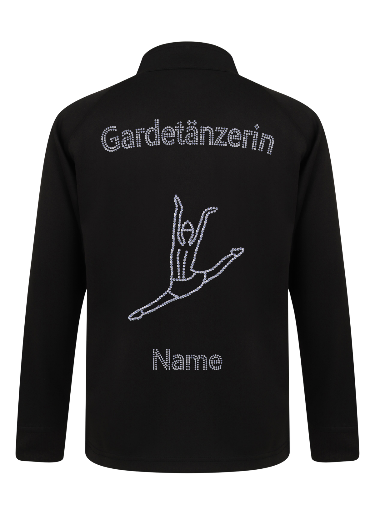 Sportjacke Kids Strass "Gardetänzerin"