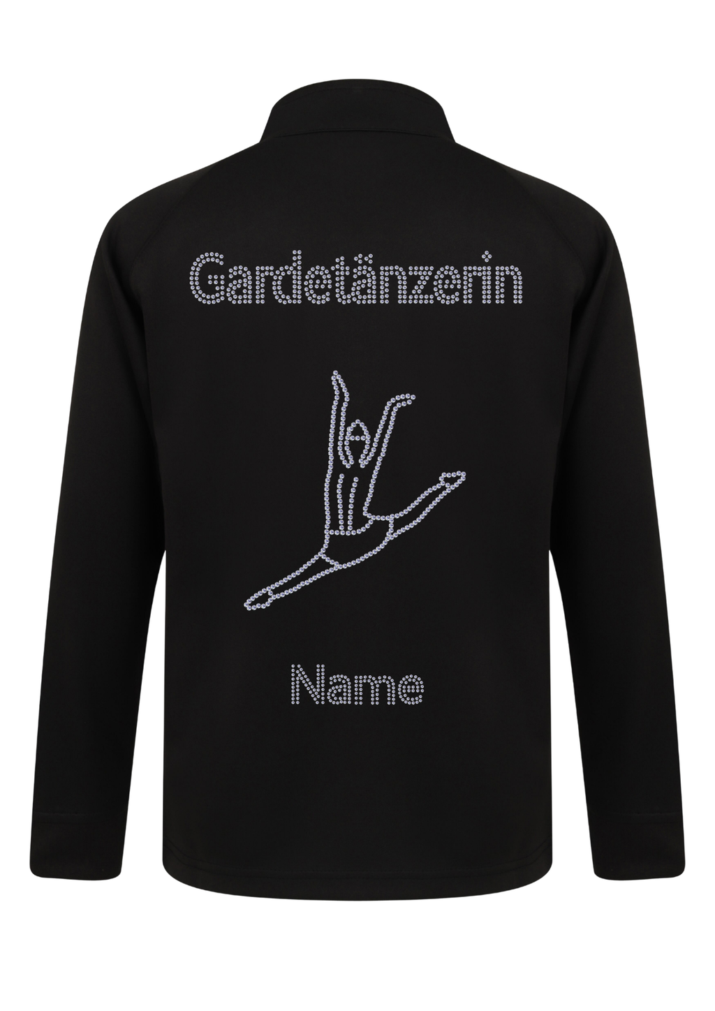 Sportjacke Kids Strass "Gardetänzerin"