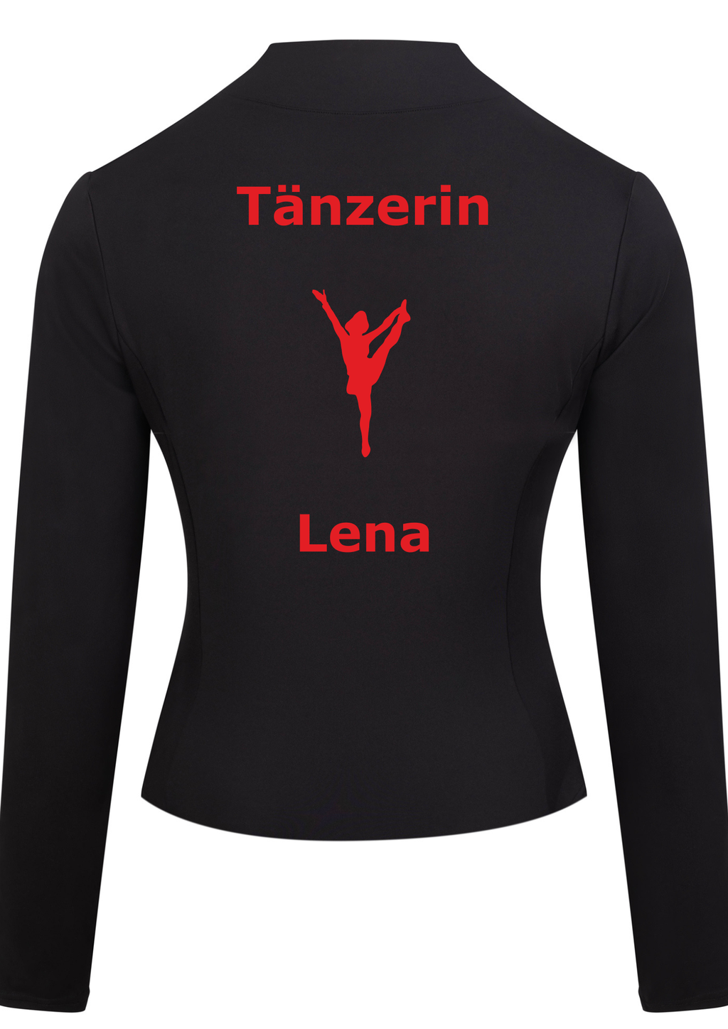 Sportjacke Damen Druck "Tänzerin"
