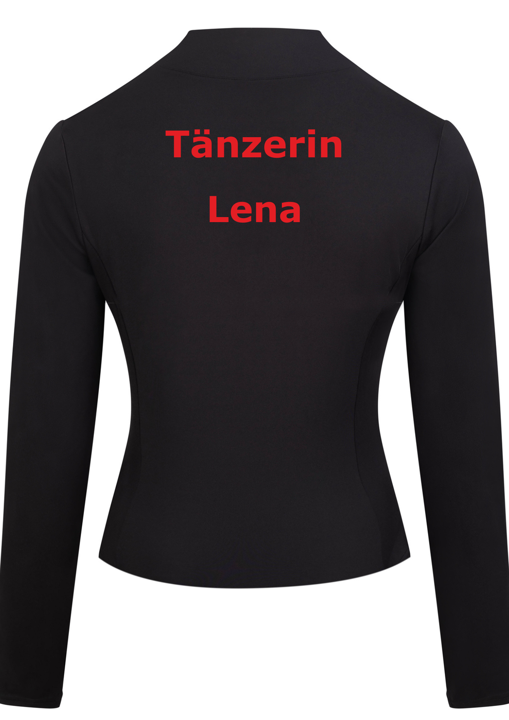 Sportjacke Damen Druck "Tänzerin"