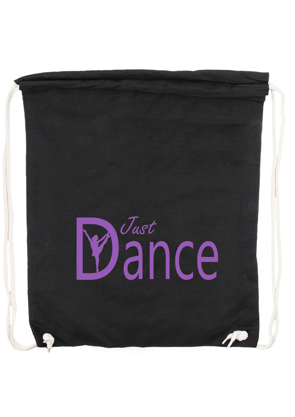 Turnbeutel Glitzer "Just Dance"