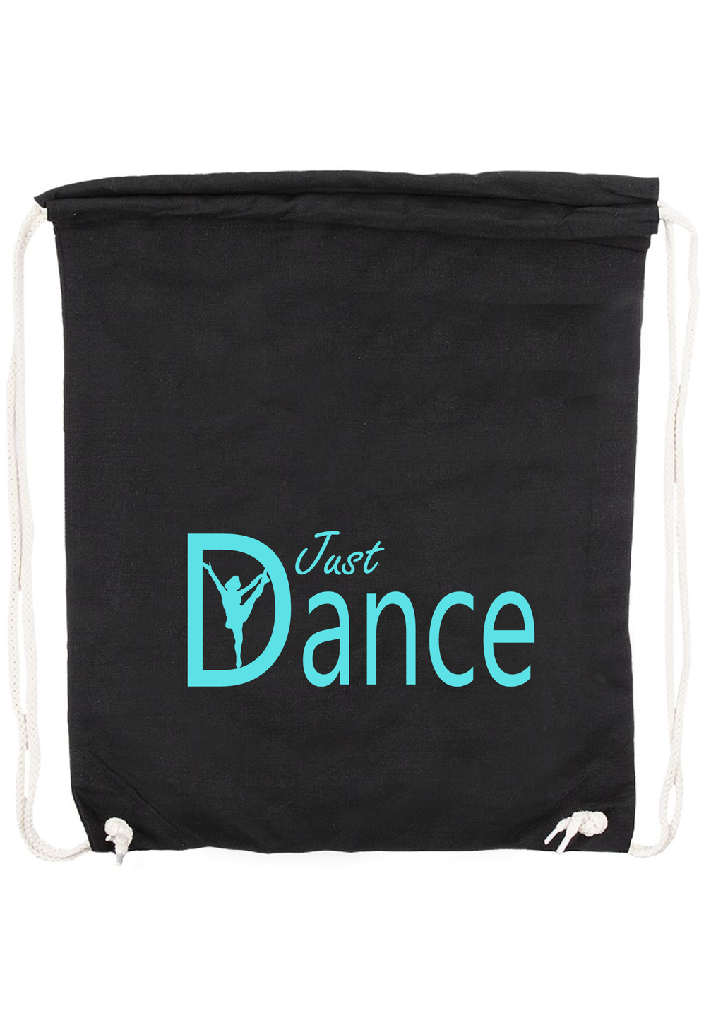 Turnbeutel Glitzer "Just Dance"